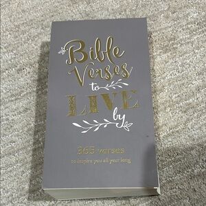 365 Bible Verses to Live By Notepad